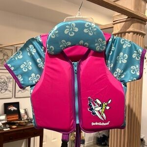 Aqua Leisure 4-6 Years Old Maximum 50 Pounds Swim Vest